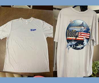 Image of a Big Game Fishing Journal T-Shirt